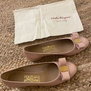 Feragammo Vara Patent Leather Pump